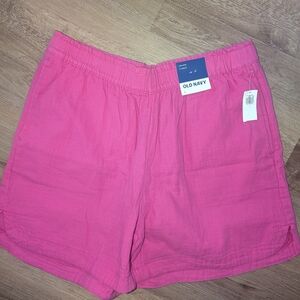 NWT Old Navy Women's Bright Pink Bermudas